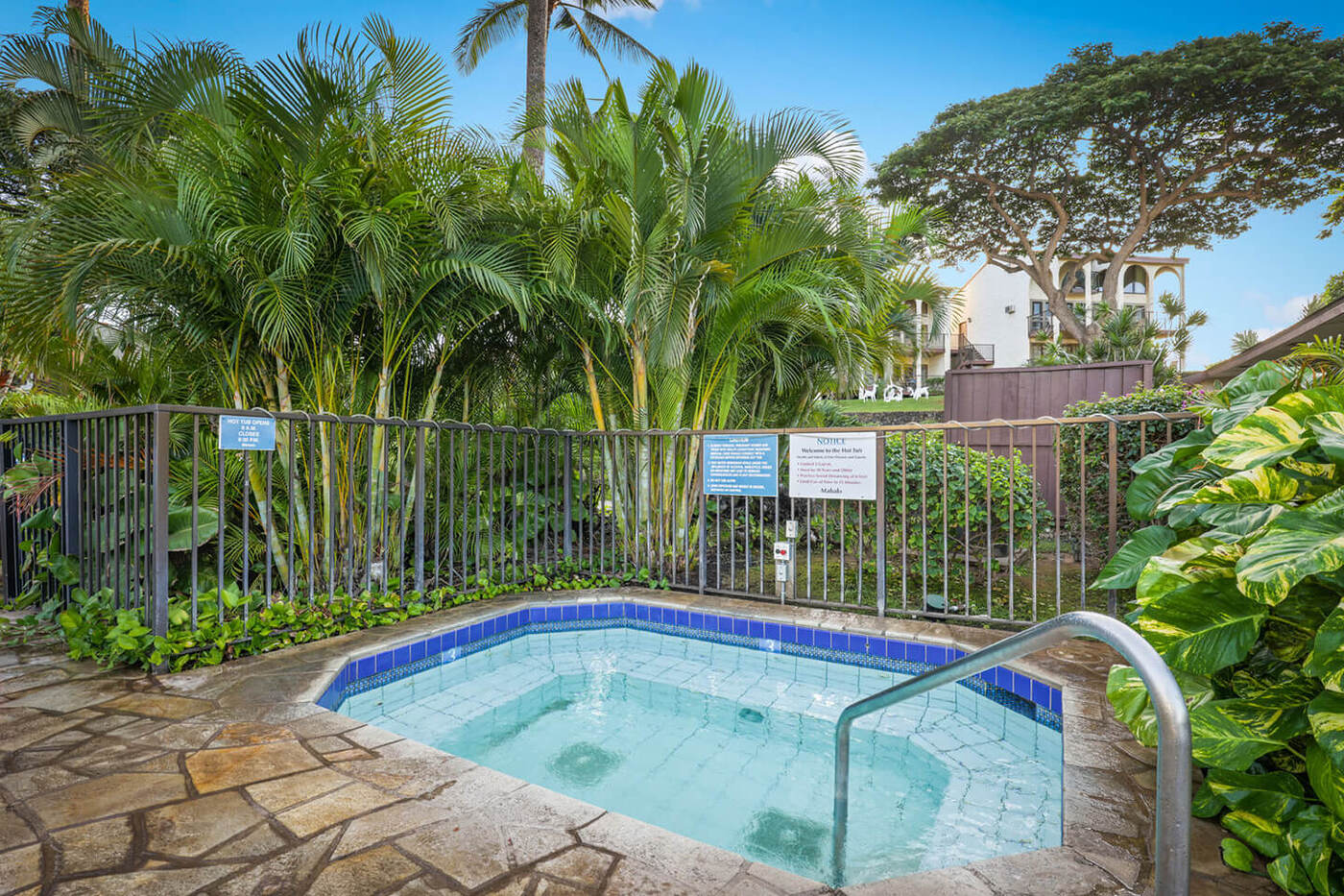 Hot tub.